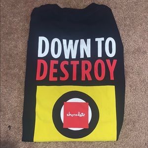 Name brand Chocolate T-shirt